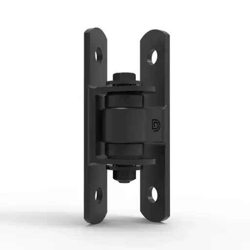 [CI3700B x1] Shut It® BadAss™ Black Powder Coat Bolt-On (Dual Sealed Bearing)