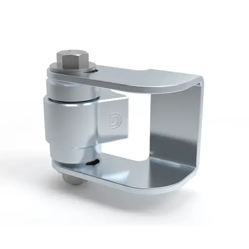 [CI3050 x1] Shut It® Face Mount Weld-On BadAss (Dual Sealed Bearing)