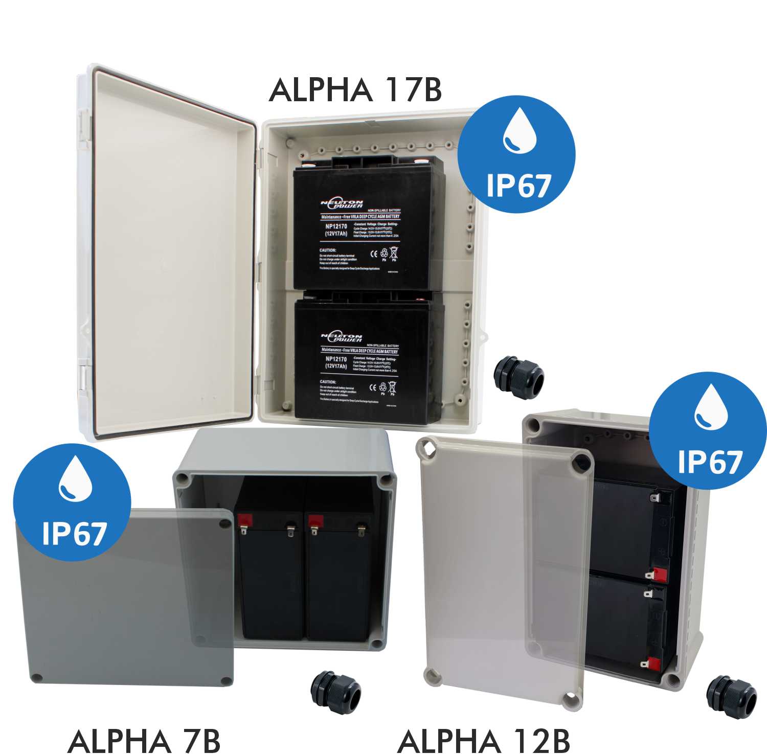 alpha battery boxes 24v