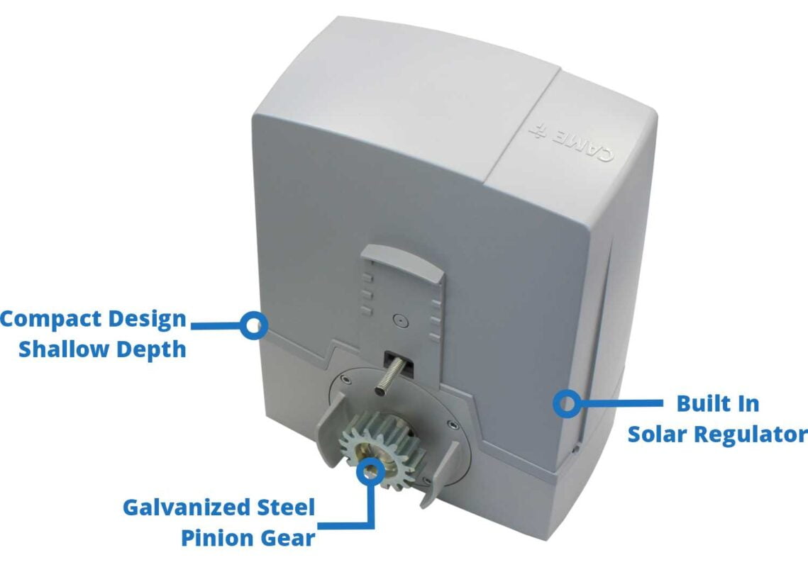 italian 24v sliding gate motor with limit switches heavy duty design encoder limit switches