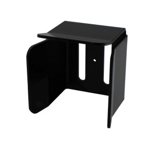 receiver guide bracket meeting point for sliding gate u guide black