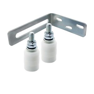 upper guide roller system for sliding gate bracket