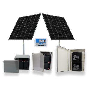 Solar system complete standalaone 80w 24v