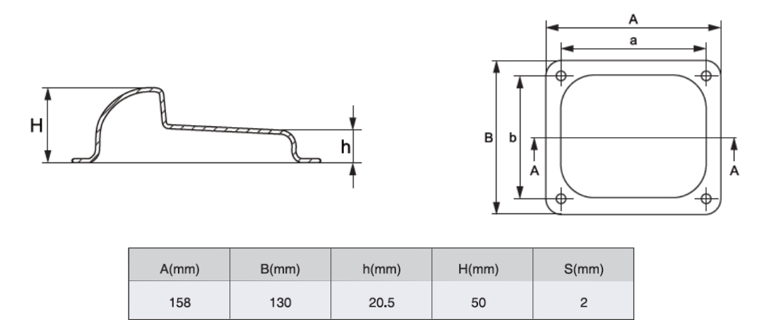 swing gate metal galvanized gate stop