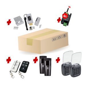 Kits with Essentials + DUAL Keypads + Electric Lock + APP Control