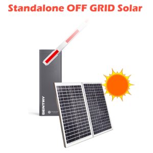 Standalone Solar Boom Gates