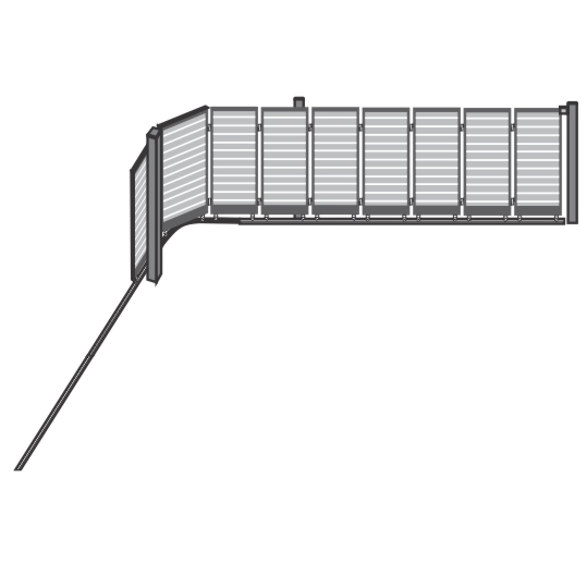 sectional gate