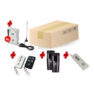 Remote Power Supply Farm Gate Kits With Intercom