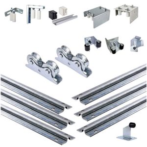 COMPLETE commercial/Industrial Gate Hardware Kits (Ground Track Systems)