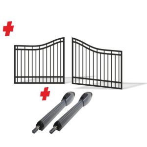 Double Swing Gate Packages (The Works - Without Posts)