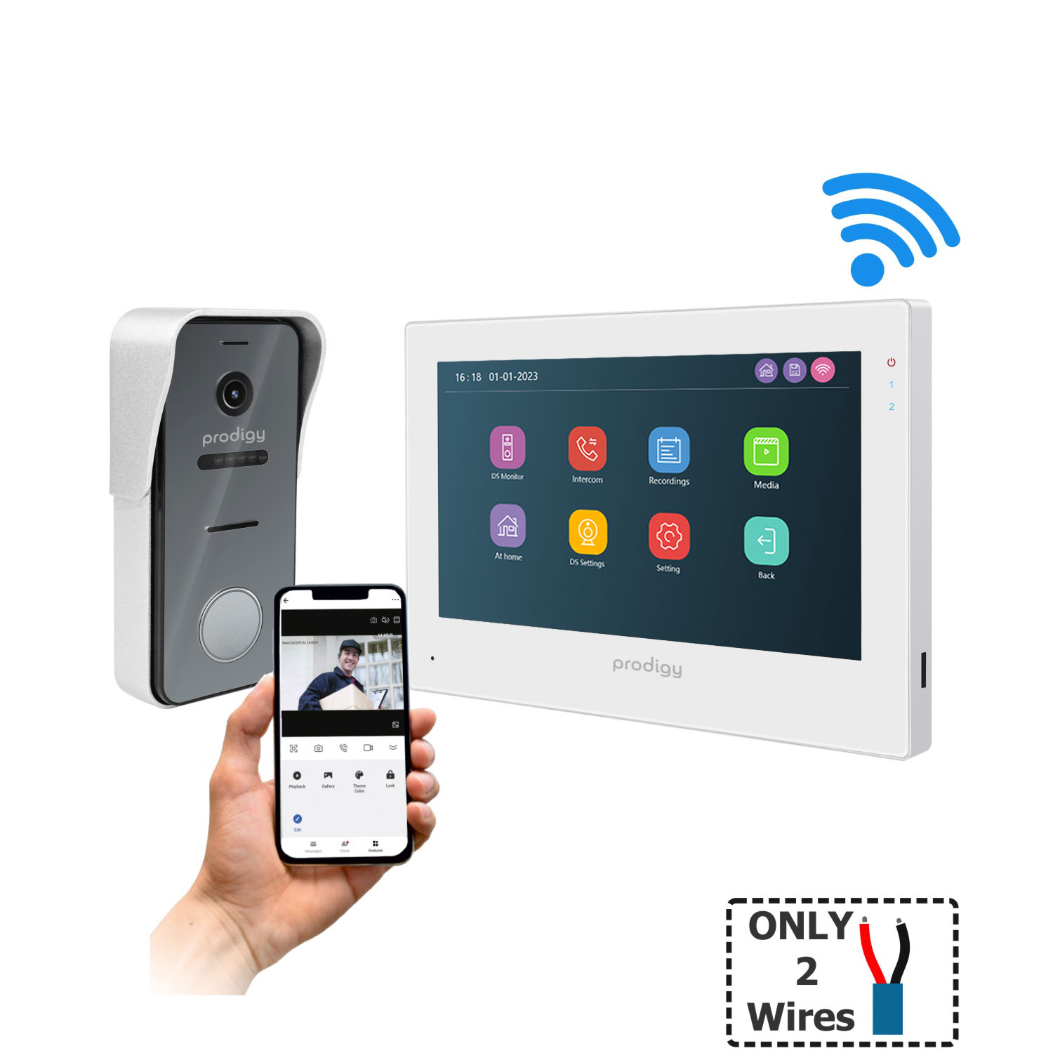 intercom kit easy installation