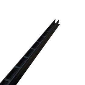 F Channel for 65x16 Slats (2660mm) - Satin Black